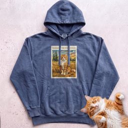 Personalized In The Wheatfield Cat Hoodie Gift For Cat Lover