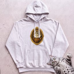 Renaissance Noble Cat Portrait Personalized Hoodie Gift For Cat Lover