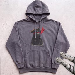 Pirate Black Cat Hoodie Gift For Cat Lover