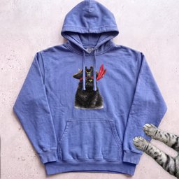 Pirate Black Cat Hoodie Gift For Cat Lover