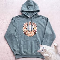 Personalized Blanket Burrito Season Cat Hoodie Gift For Cat Lover