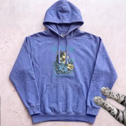 Rage Consumes Me Floral Cat Hoodie Gift For Cat Lover