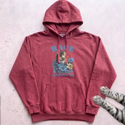 Rage Consumes Me Floral Cat Hoodie Gift For Cat Lover