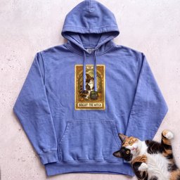 Personalized Witch Tarot Cat Hoodie Gift For Cat Lover
