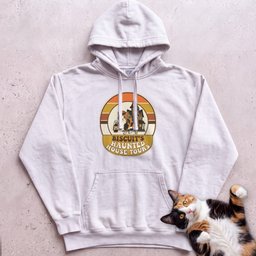 Personalized Haunted House Tours Cat Hoodie Gift For Cat Lover