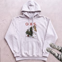 Oops Tree Cat Hoodie Gift For Cat Lover