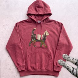 Forest Cat Hoodie Gift For Cat Lover