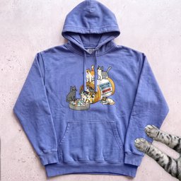 Cat Pill Bottle Hoodie Gift For Cat Lover
