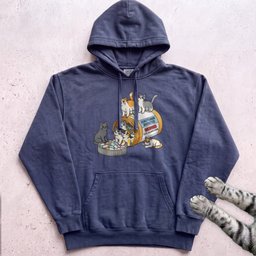 Cat Pill Bottle Hoodie Gift For Cat Lover