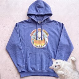 Personalized Candy Corn Costume Cat Hoodie Gift For Cat Lover