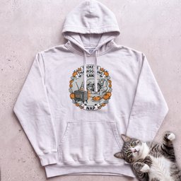 Personalized Thanksgiving Plans Nap Cat Hoodie Gift For Cat Lover