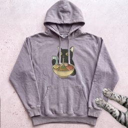 Ramen Date Cat Hoodie Gift For Cat Lover