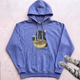 Ramen Date Cat Hoodie Gift For Cat Lover