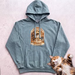 Personalized Haunted Bakery Cat Hoodie Gift For Cat Lover