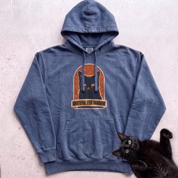 Personalized Grateful For Cat Hoodie Gift For Cat Lover