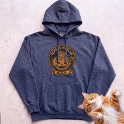 Personalized Pumpkin Inspector Cat Hoodie Gift For Cat Lover