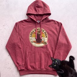 Personalized Witch Mom Cat Hoodie Gift For Mom