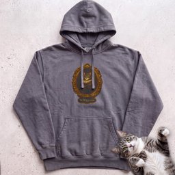 Personalized Royal Cat Portrait Hoodie Gift For Cat Lover