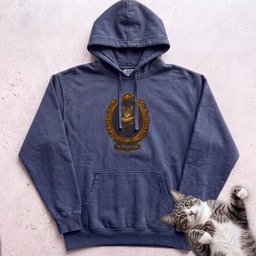Personalized Royal Cat Portrait Hoodie Gift For Cat Lover