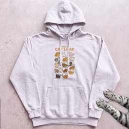 Cat Loaf Chart Hoodie Gift For Cat Lover