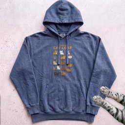 Cat Loaf Chart Hoodie Gift For Cat Lover