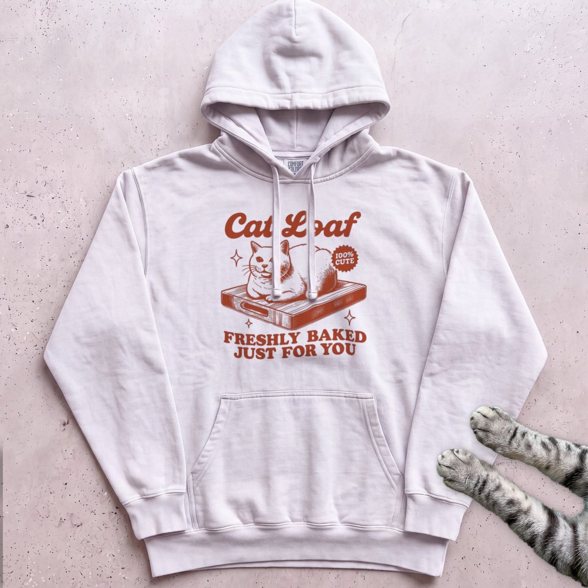 Cat Loaf Hoodie Gift For Cat Lover