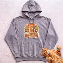 Personalized Pumpkin Spice Club Cat Hoodie Gift For Cat Lover