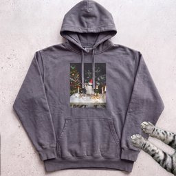 Party Cat Hoodie Gift For Cat Lover