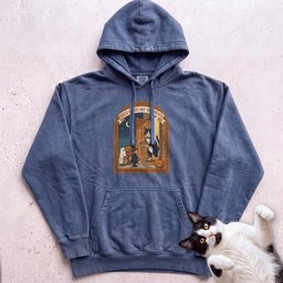 Personalized Trick Or Treat Door Cat Hoodie Gift For Cat Lover