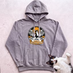 Personalized Skeleton Swing Cat Hoodie Gift For Cat Lover