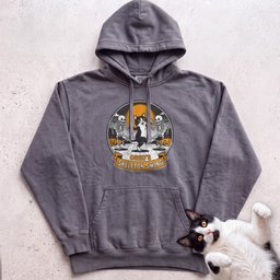 Personalized Skeleton Swing Cat Hoodie Gift For Cat Lover