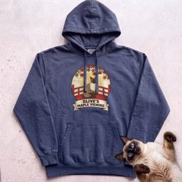 Personalized Maple Viewing Cat Hoodie Gift For Cat Lover