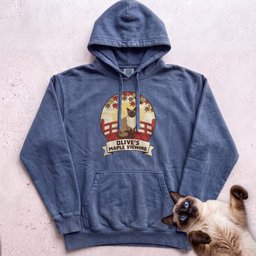Personalized Maple Viewing Cat Hoodie Gift For Cat Lover