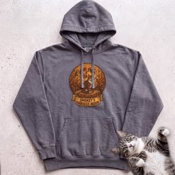 Personalized Harvest Moon Cat Hoodie Gift For Cat Lover