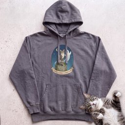 Personalized Graveyard Guard Cat Hoodie Gift For Cat Lover
