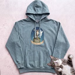 Personalized Graveyard Guard Cat Hoodie Gift For Cat Lover
