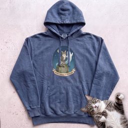 Personalized Graveyard Guard Cat Hoodie Gift For Cat Lover
