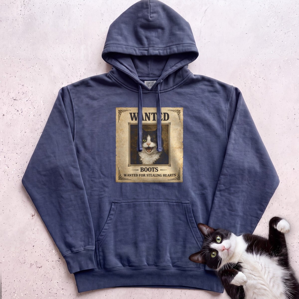 Personalized Wanted Cat Hoodie Gift For Cat Lover