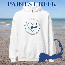 Favorite Beach For The Love Of Paines Creek Unisex Hoodie Gift For Cape Cod Lover