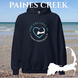 Favorite Beach For The Love Of Paines Creek Unisex Hoodie Gift For Cape Cod Lover