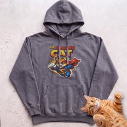 The Amazing Cat Superhero Personalized Custom Hoodie Gift For Cat Lover