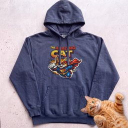 The Amazing Cat Superhero Personalized Custom Hoodie Gift For Cat Lover