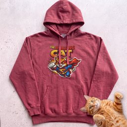 The Amazing Cat Superhero Personalized Custom Hoodie Gift For Cat Lover