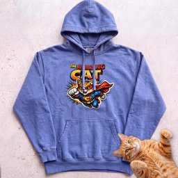 The Amazing Cat Superhero Personalized Custom Hoodie Gift For Cat Lover