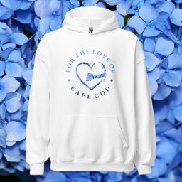 Hydrangea Unisex Hoodie Gift For Cape Cod Lover