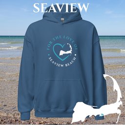 Favorite Beach For The Love Of Seaview Unisex Hoodie Gift For Cape Cod Lover