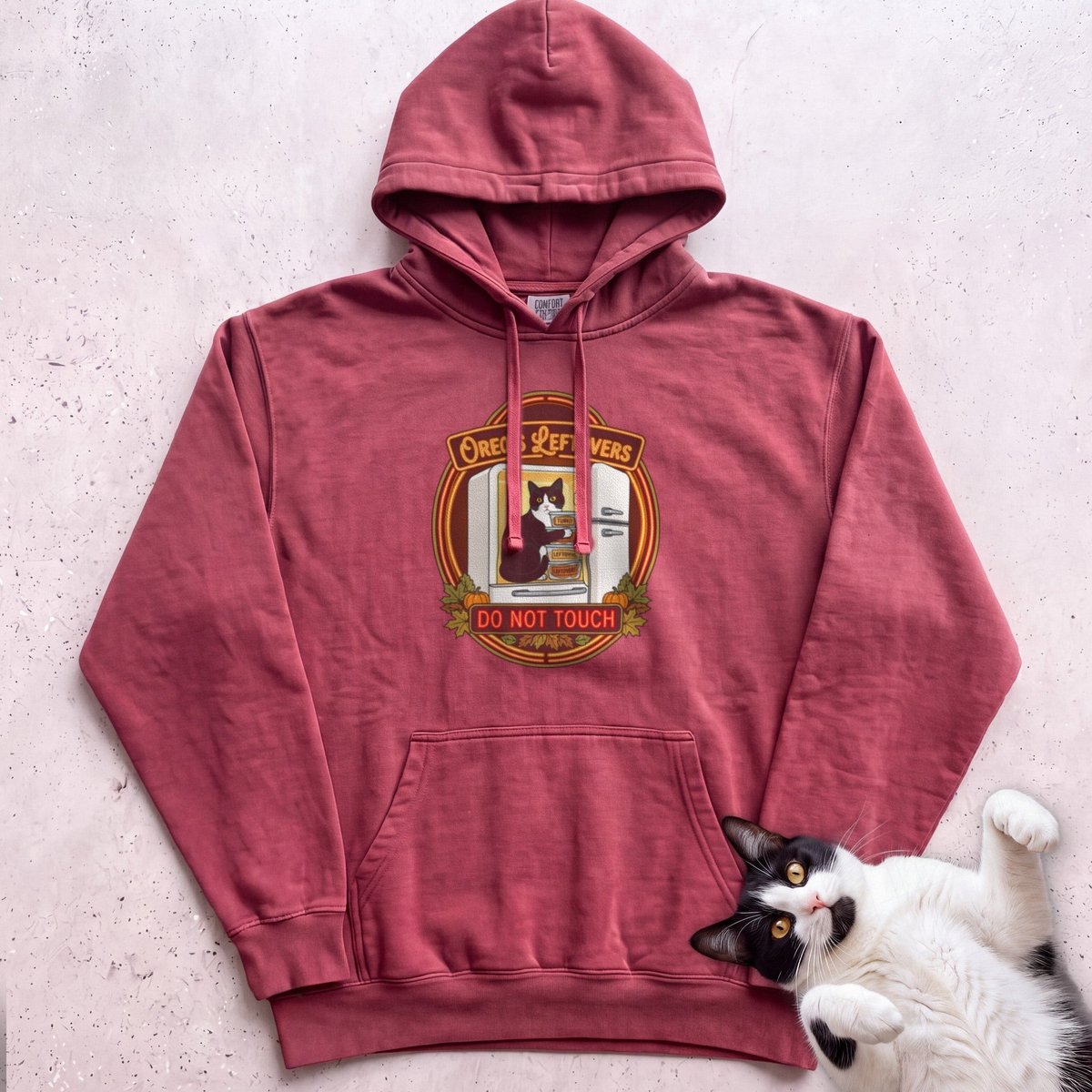 Personalized Leftovers Do Not Touch Cat Hoodie Gift For Cat Lover