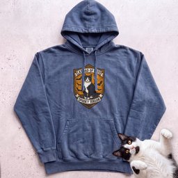 Personalized Spooky Cat Dad Hoodie Gift For Dad