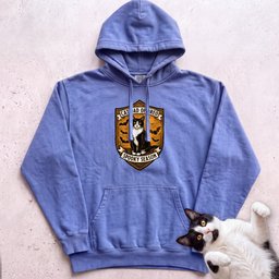 Personalized Spooky Cat Dad Hoodie Gift For Dad