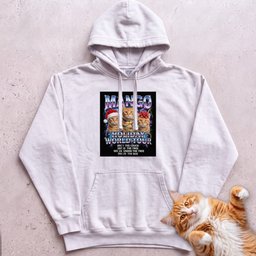 Personalized Holiday World Tour Cat Hoodie Gift For Cat Lover
